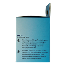 Emdee Kinesio tape licht blauw non cut 1.00 Rol