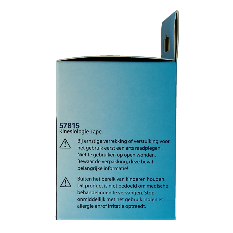 Emdee Kinesio tape licht blauw non cut 1 Rol