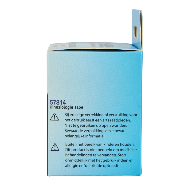 Emdee Kinesio tape zwart non cut 1 Rol