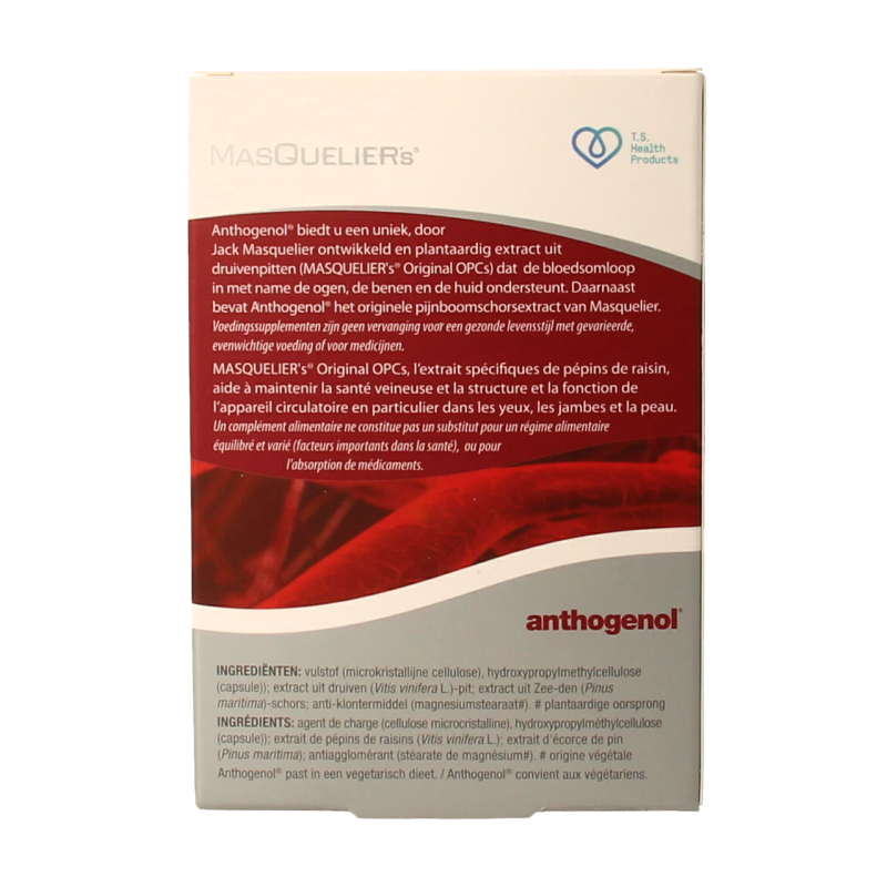 Masqueliers Anthogenol 60 Capsules