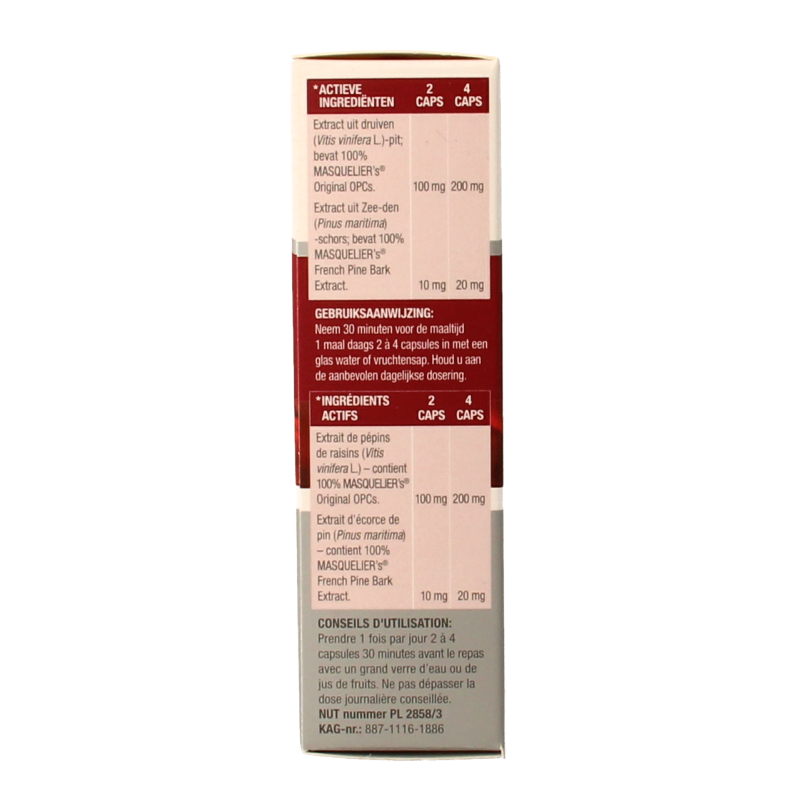 Masqueliers Anthogenol 60 Capsules