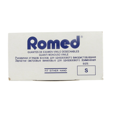 Romed Vinyl handschoen niet steriel gepoederd S 100 Stuks