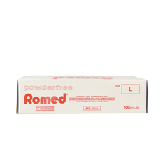 Romed Vinyl handschoen niet steriel poedervrij L 100 Stuks