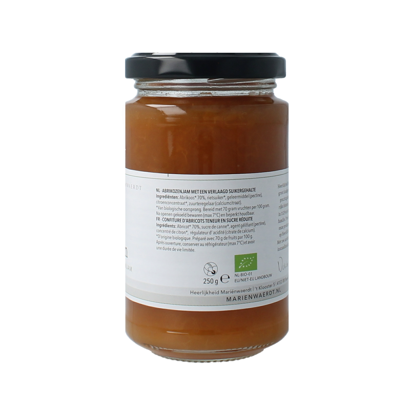 Marienwaerdt Moestuinjam abrikozen bio 250 Gram