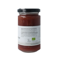 Marienwaerdt Moestuinjam rabarber aardbei bio 250 Gram