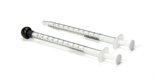 Blockline Spuit helder 1ml zonder tip cap 100 Stuks