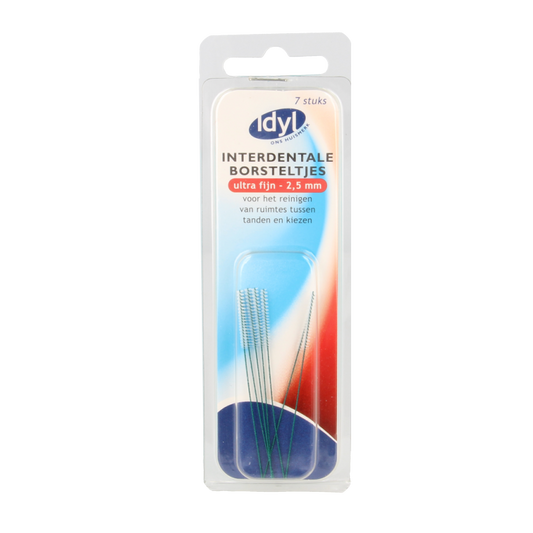Idyl Interdentaal borstel ultrafijn 2.5mm 7 Stuks