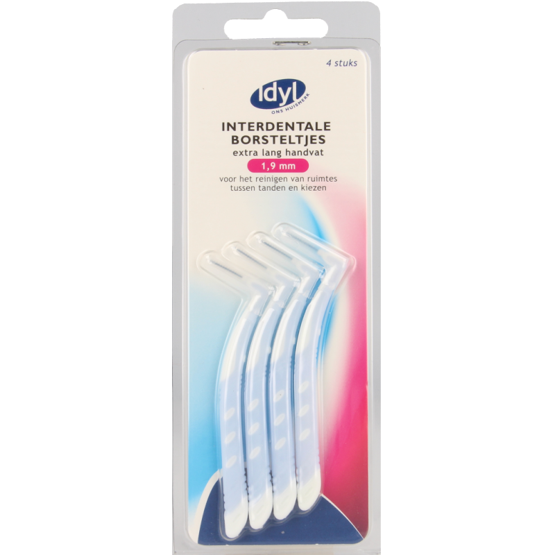 Idyl Interdentaal borstel XL handvat 1.9mm 4 Stuks