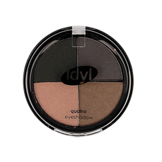 Idyl Eyeshadow quatro CES 104 grijs/bruin 1 Stuks