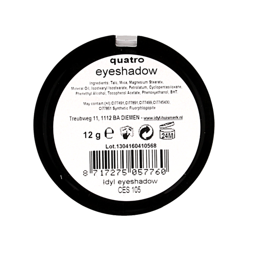 Idyl Eyeshadow quatro CES 105 bruin/grijs/wit 1 Stuks