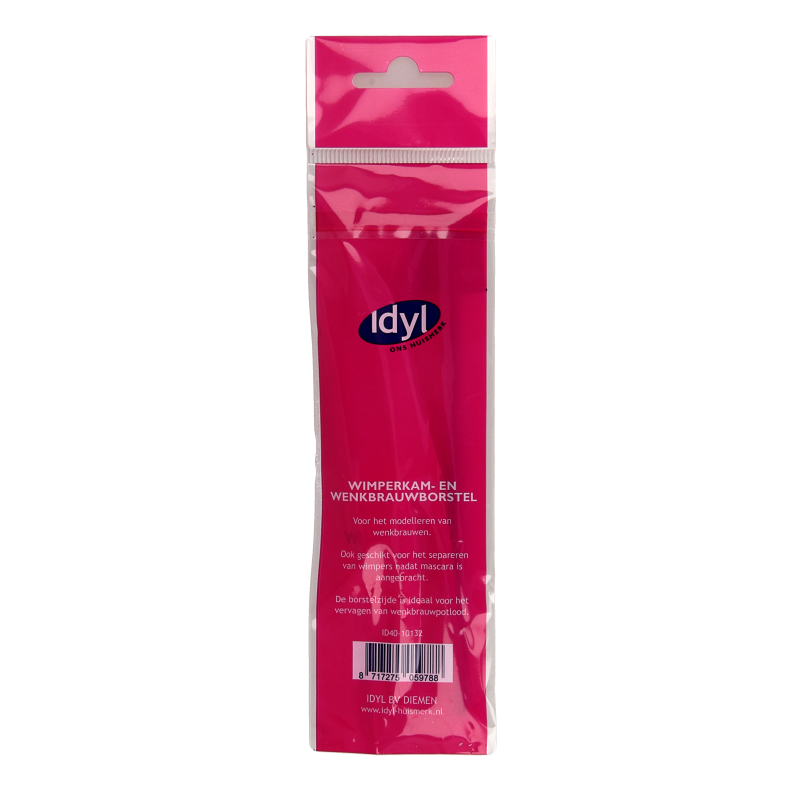 Idyl Wimperkam & wenkbrauwborstel 2-in-1 1 Stuks
