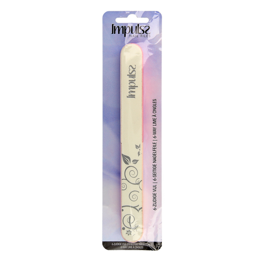 Impulss 6 Way nail file 1 Stuks
