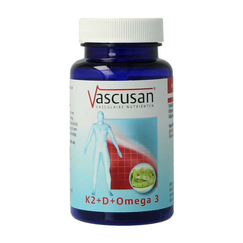 Vascusan K2 vit D omega 3  60 Capsules