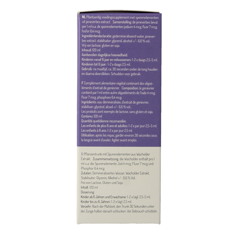 Oligoplant Juniperus communis 120 Milliliter