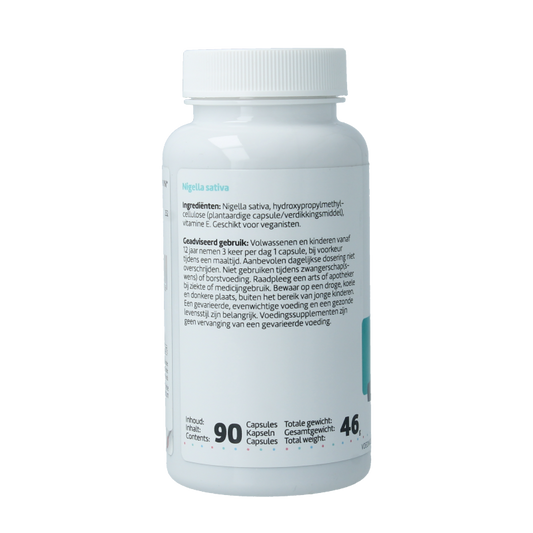 RP Supplements Zwarte komijn nigella sativa 90 Capsules