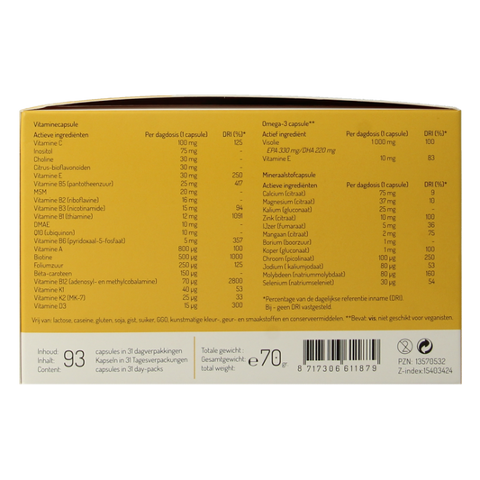 Sana Base N-Basics 93 Capsules