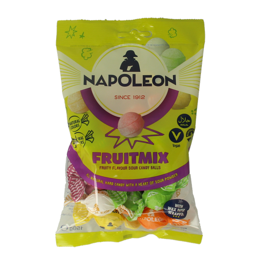 Napoleon Fruitmix kogels 150 Gram