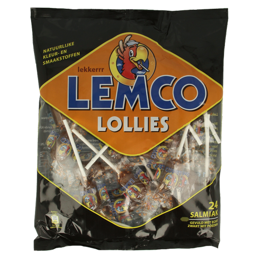 Lemco Salmiak lollies 240 Gram