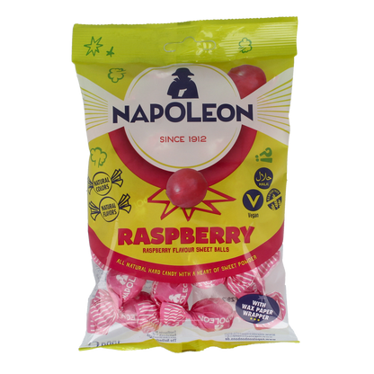 Napoleon Framboos kogels 150.00 Gram