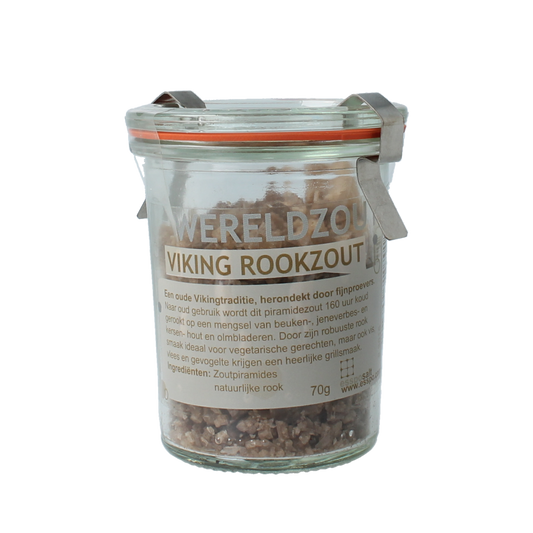 Esspo Wereldzout viking rookzout glas 70.00 Gram