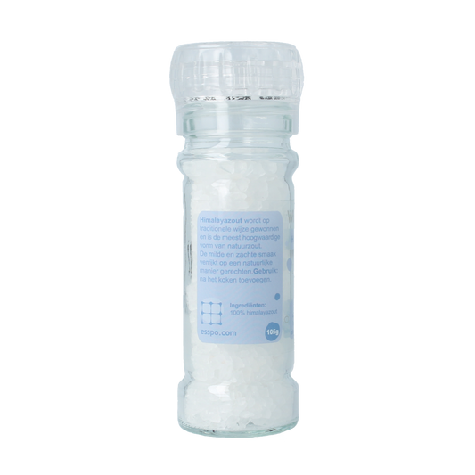 Esspo Wereldzout Himalayazout wit molen hervulbaar 105.00 Gram