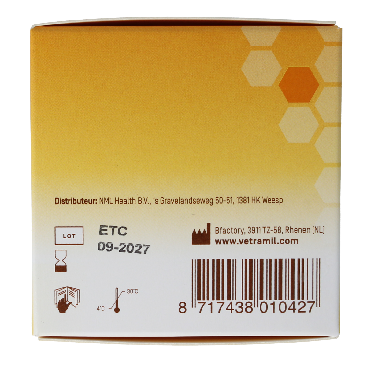 Vetramil Honingzalf pot 180.00 Gram