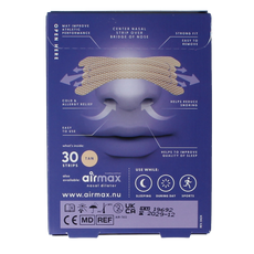 Airmax Nasal strips  tan 30.00 Stuks