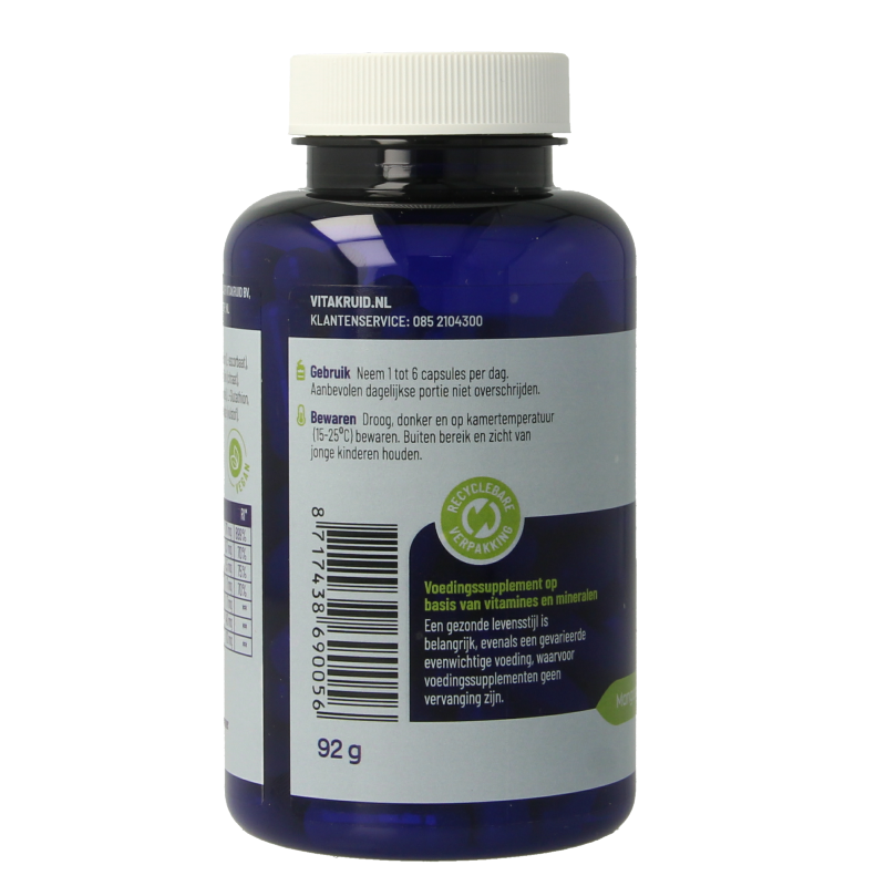 Vitakruid Gebufferde Vitamine C met oa Zink OPC Quercetine 90 Vegetarische capsules