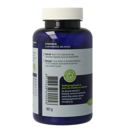 Vitakruid Gebufferde Vitamine C met oa Zink OPC Quercetine 90.00 Vegetarische capsules
