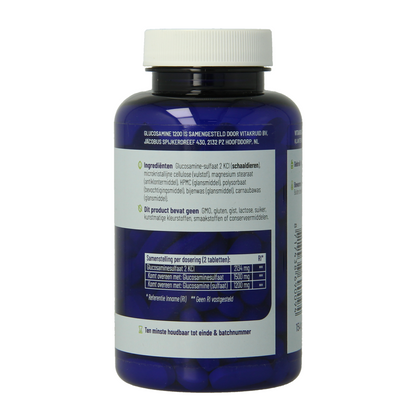 Vitakruid Glucosamine sulfaat 2 KCI 1200mg 120.00 Tabletten