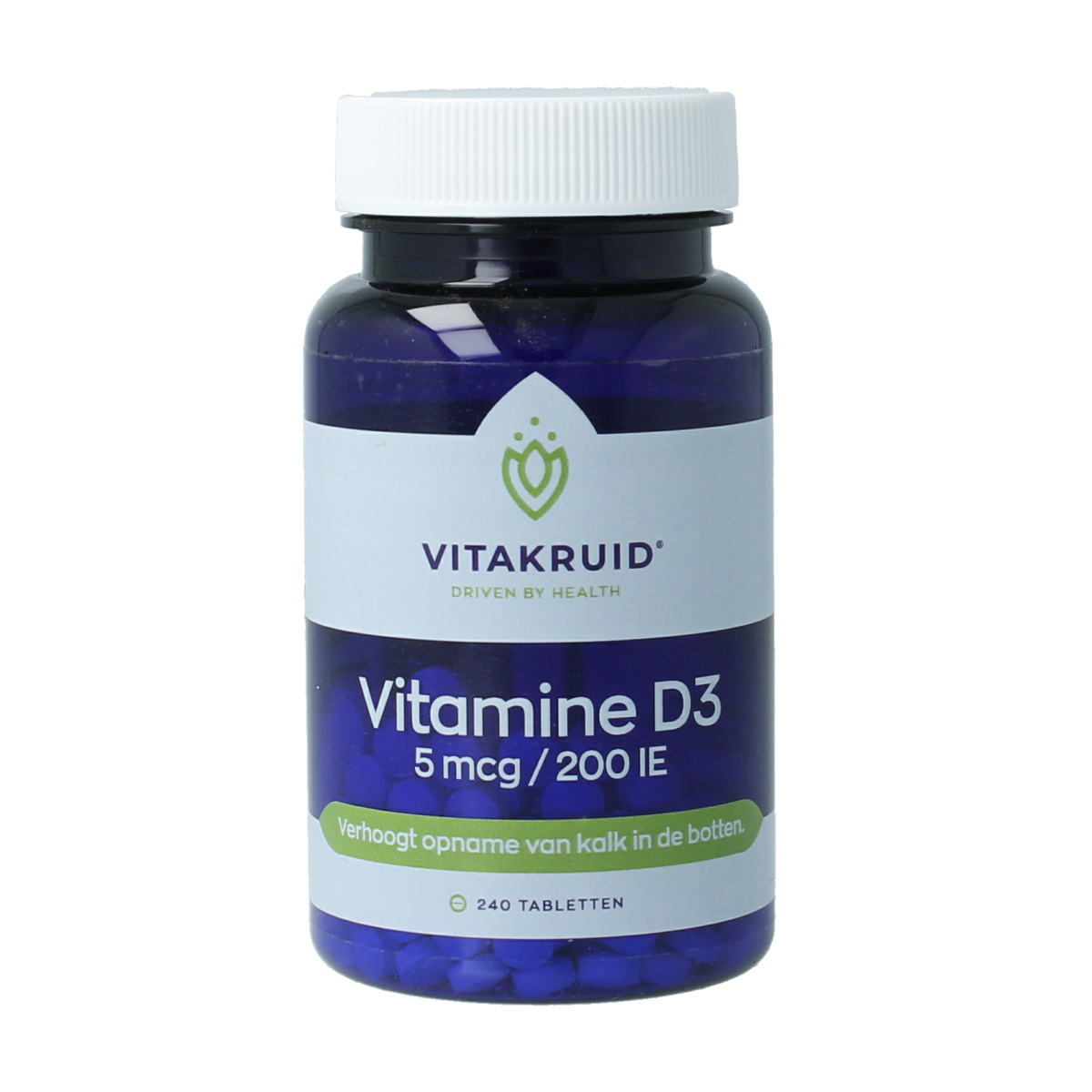 Vitakruid Vitamine D3 5 mcg / 200 IE 240.00 Tabletten