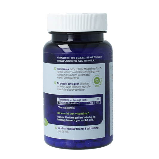 Vitakruid Vitamine D3 5 mcg / 200 IE 240.00 Tabletten