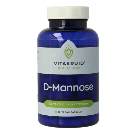 Vitakruid D-Mannose 500 gewonnen uit Cranberry 90 Vegetarische capsules
