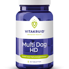 Vitakruid Multi Dag HD 100% Vegan 30.00 Tabletten