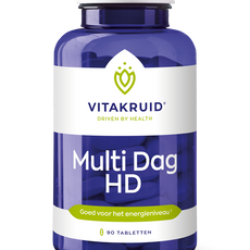 Vitakruid Multi Dag HD 100% Vegan 90 Tabletten