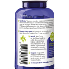 Vitakruid Multi Dag HD 100% Vegan 90 Tabletten