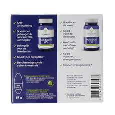 Vitakruid Multi Dag & Nacht HD 2 x 30 60.00 Tabletten