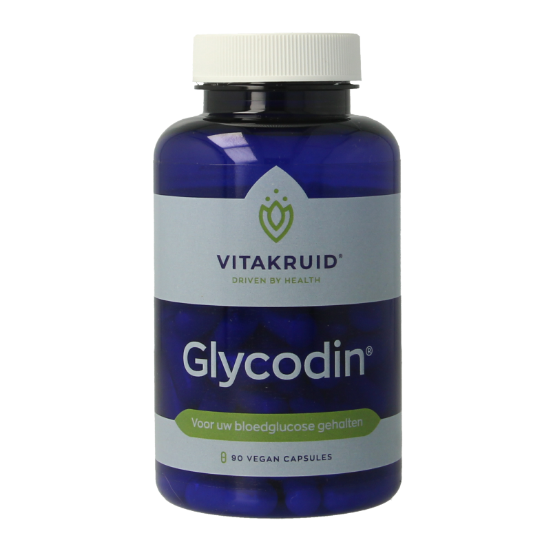 Vitakruid Glycodin Chroom Biotine Alfa-liponzuur L-Taurine 90 Vegetarische capsules
