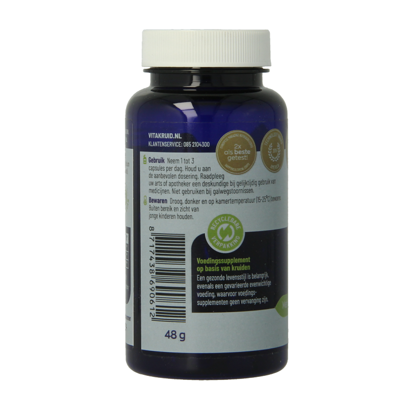 Vitakruid Curcuma C3-2X (95% curcuminoiden) met Bioperine 60 Vegetarische capsules