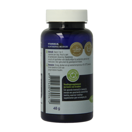 Vitakruid Curcuma C3-2X (95% curcuminoiden) met Bioperine 60 Vegetarische capsules