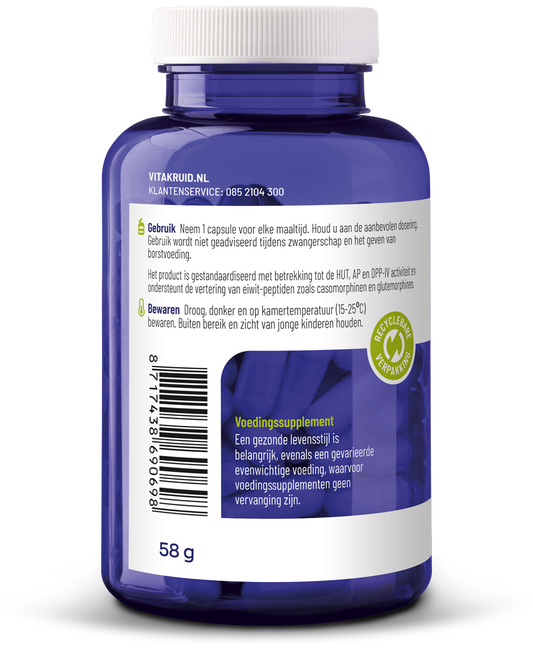 Vitakruid DPP-IV Ultimate BioCore Optimum Complete Enzymen 180 Vegetarische capsules