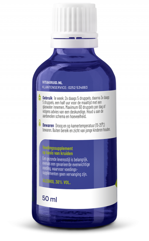 Vitakruid Kaardebol wortel tinctuur extractie volgens HAB 50 Milliliter