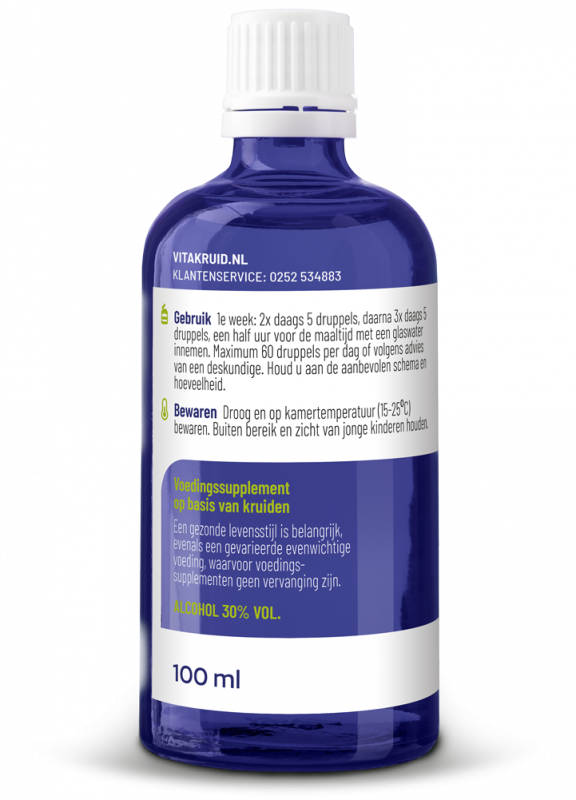 Vitakruid Kaardebol wortel tinctuur extractie volgens HAB 100 Milliliter