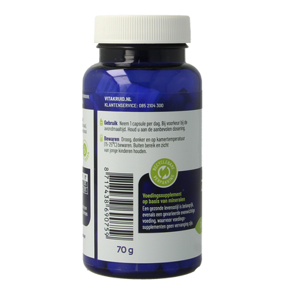 Vitakruid Zink Methionine & Koper Gluconaat 90.00 Vegetarische capsules
