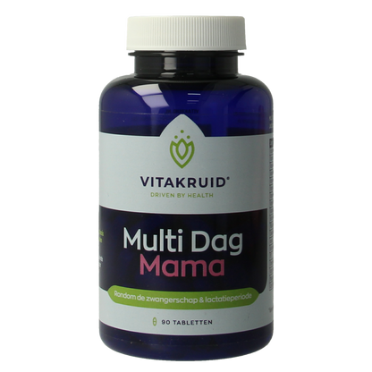 Vitakruid Multi Dag Mama 100% Vegan 90.00 Tabletten
