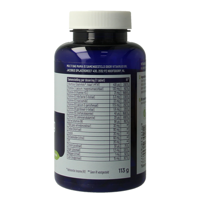 Vitakruid Multi Dag Mama 100% Vegan 90.00 Tabletten