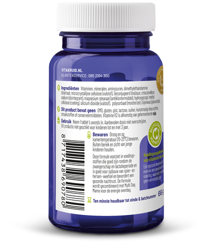 Vitakruid Multi Nacht Mama 100% Vegan 30.00 Tabletten