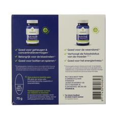 Vitakruid Multi Dag & Nacht Mama 100% Vegan 2 x 30 60.00 Tabletten
