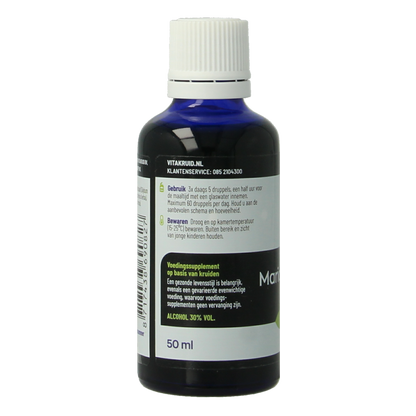 Vitakruid Mariadistel Complex tinctuur 1:5 met oa Artisjok 50.00 Milliliter