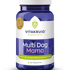 Vitakruid Multi Dag Mama 100% Vegan 30 Tabletten